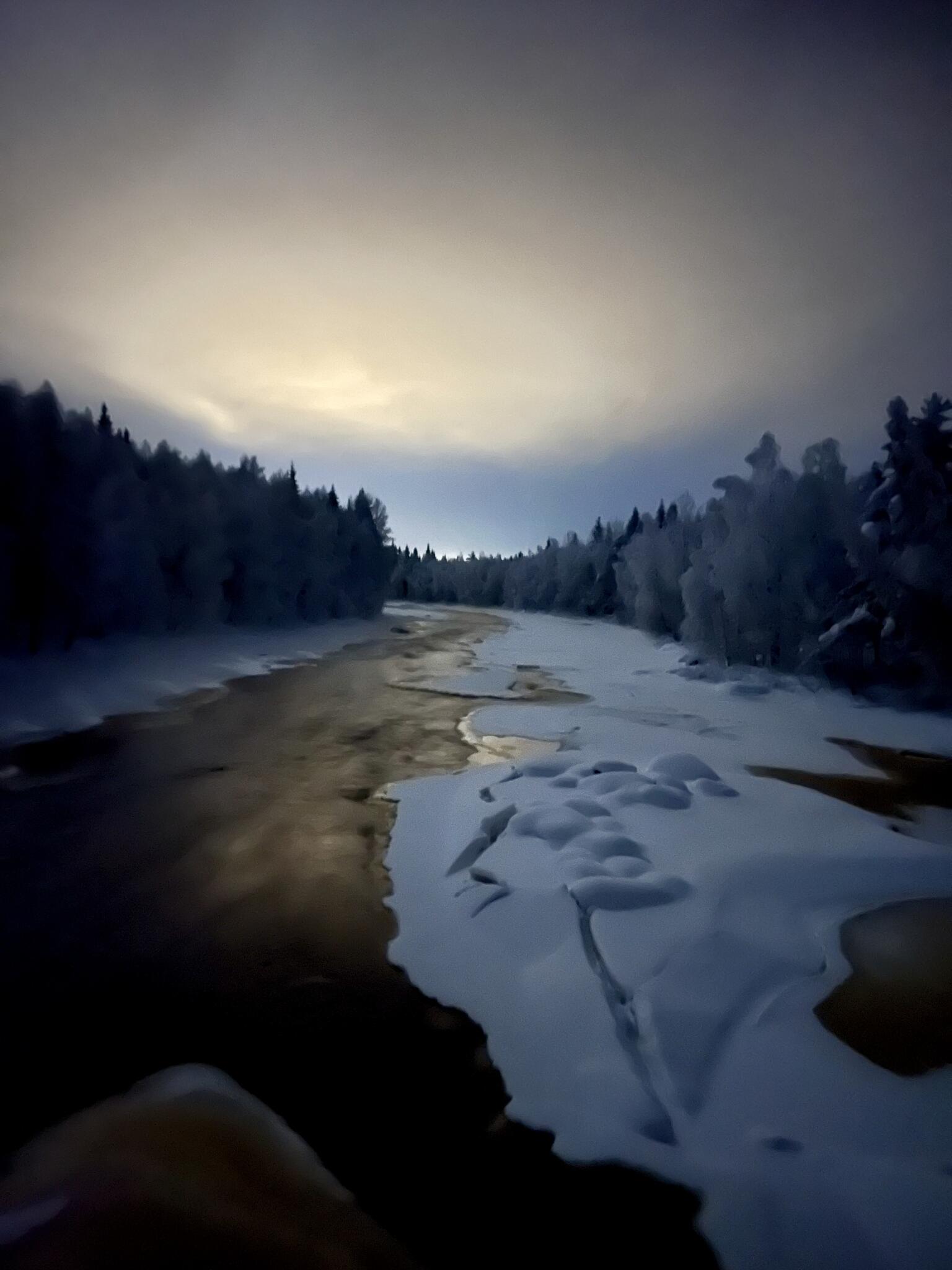 Excursion dans la nature aux aurores boréales